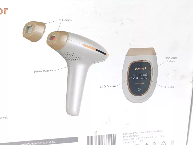 DEPILATOR LASEROWY CONCEPT IPL IL3020 PERFECT SKIN