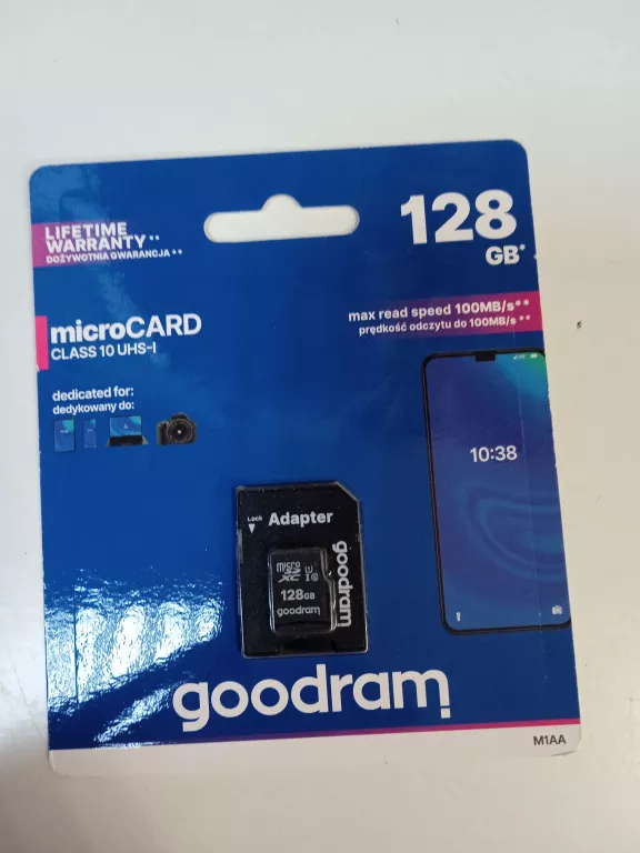 KARTA MICRO SD GOODRAM  128GB