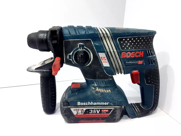 MŁOTOWIERTARKA BOSCH GBH 36V-EC + AKCESORIA + WALIZKA