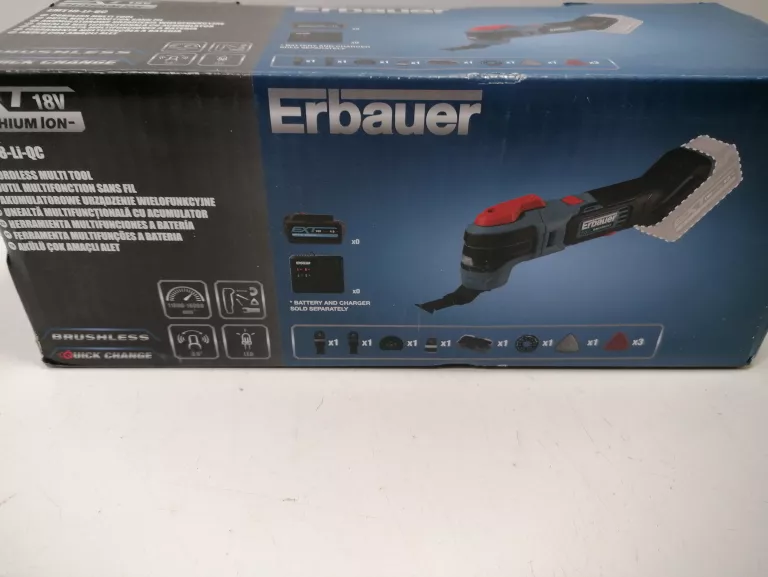 NARZĘDZIE WIELOFUNKCYJNE ERBAUER EMT18-LI-QC
