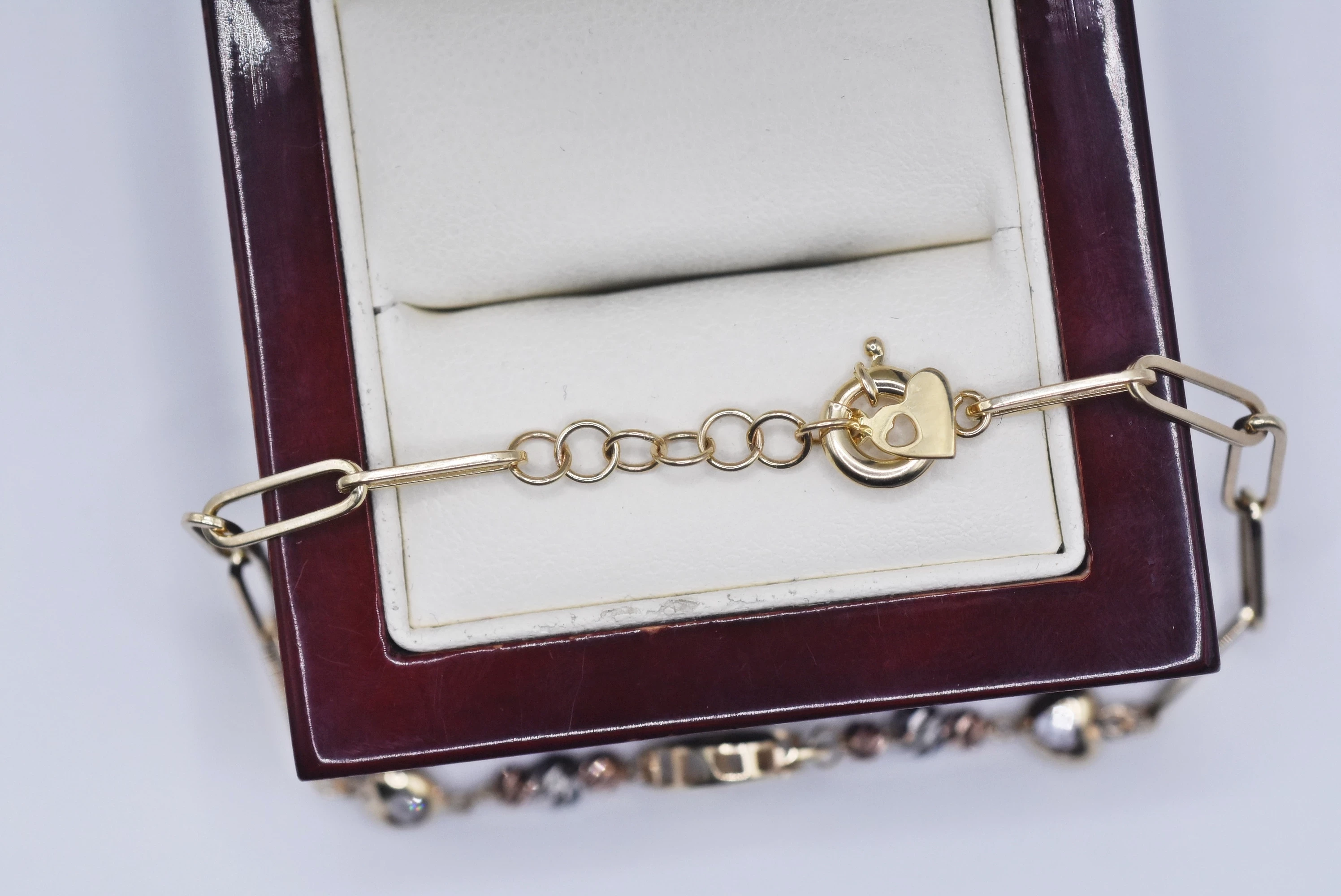 wyjatkowa-zlota-bransoletka-585-411g-serduszko-rodzaj-2205-16