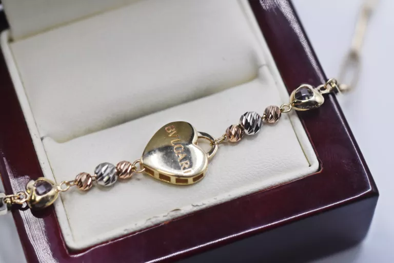 wyjatkowa-zlota-bransoletka-585-411g-serduszko-ean-gtin-4902030030636