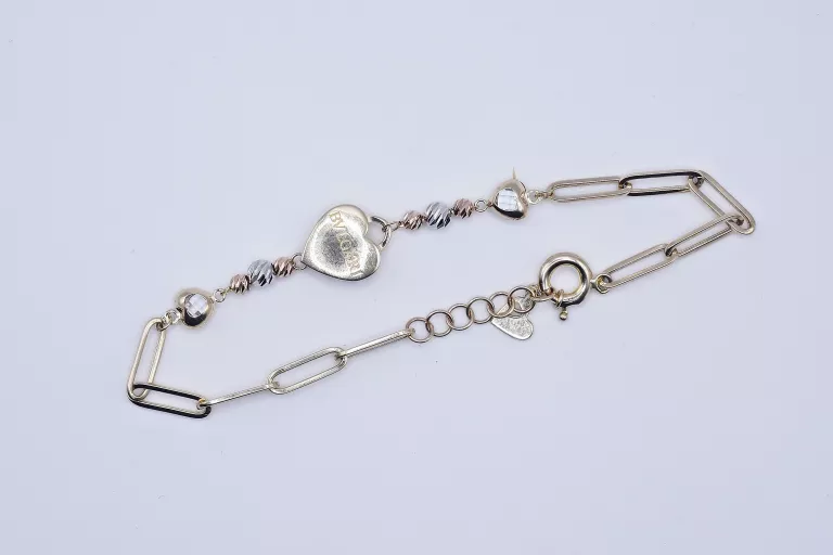 wyjatkowa-zlota-bransoletka-585-411g-serduszko-material-15835-2