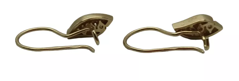 ZŁOTE KOLCZYKI BIGIEL ZAMKNIĘTY [585] 1,80G 2CM