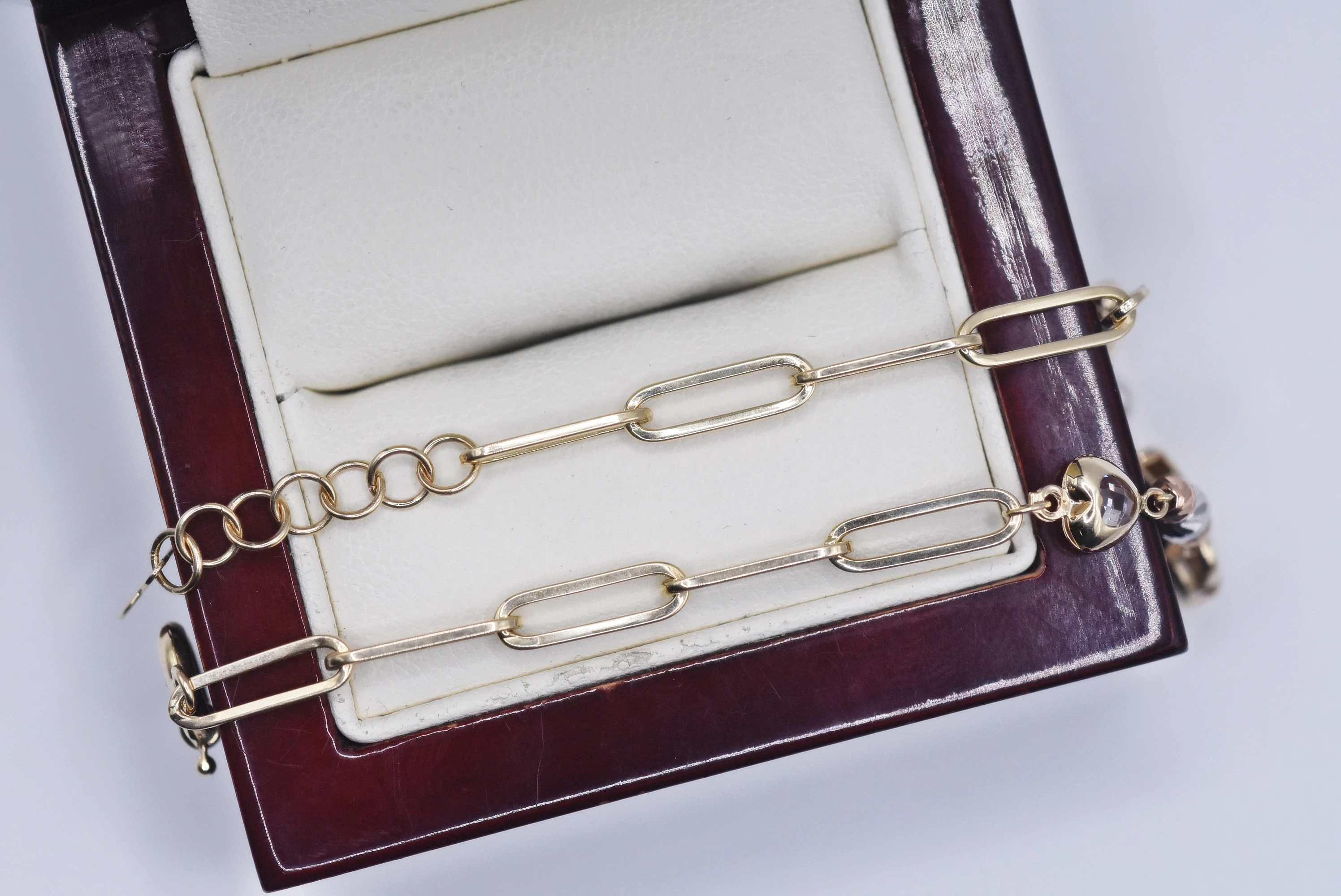 wyjatkowa-zlota-bransoletka-585-411g-serduszko-marka-226434-1104430