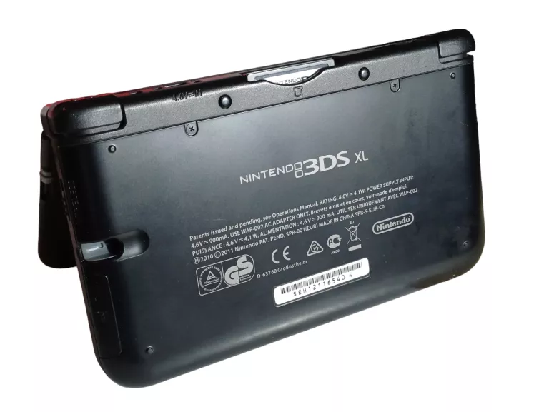 konsola-nintendo-3ds-xl-pokrowiec-kabel-gra-stan-uzywany