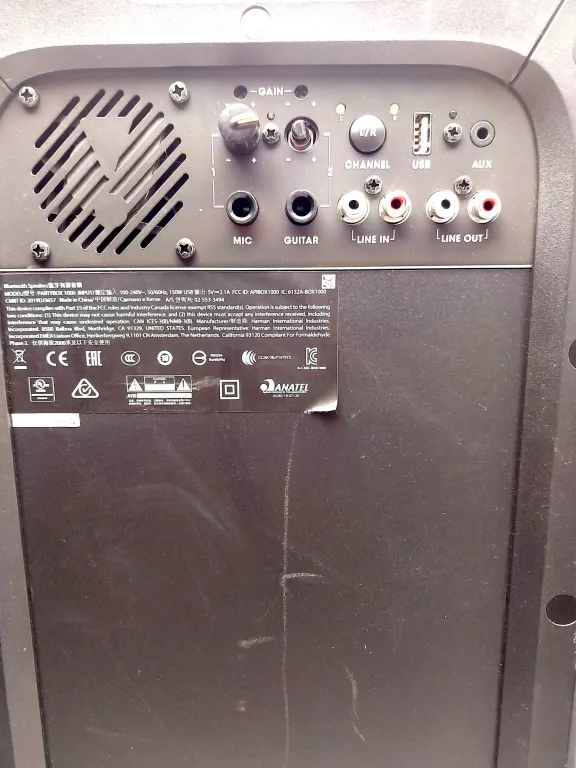 GŁOŚNIK JBL PARTYBOX 1000 + KABEL ZASILAJĄCY