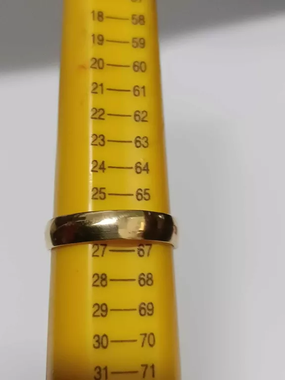ZŁOTA MĘSKA OBRĄCZKA 585 26