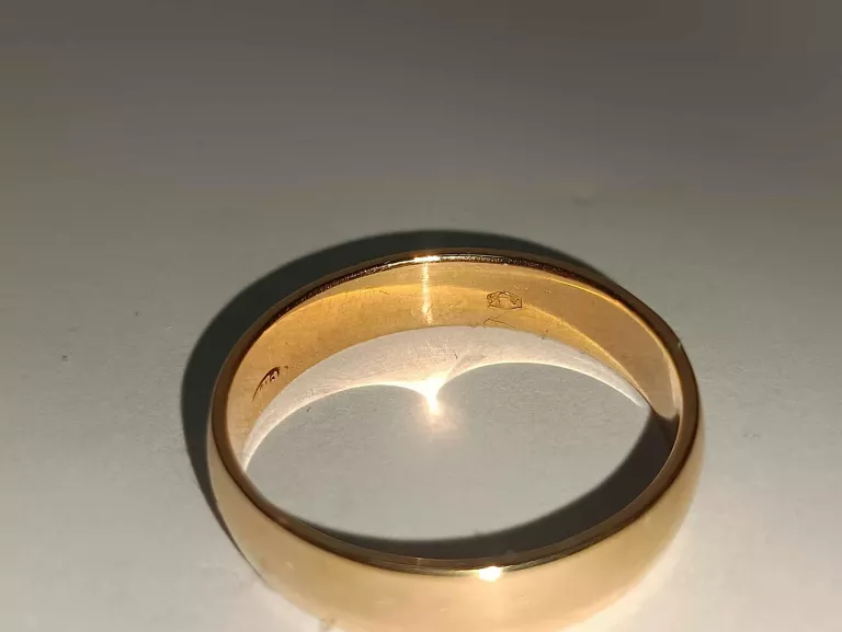ZŁOTA MĘSKA OBRĄCZKA 585 26