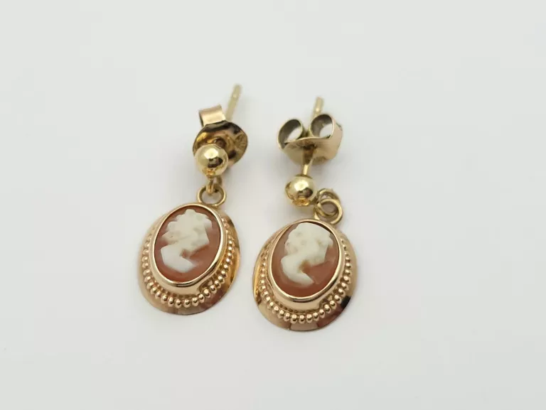 eleganckie-zlote-kolczyki-kamea-585-14k-140g-sztyft-rodzaj-zapiecia-sztyft