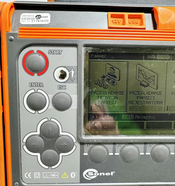 MPI-530 WIELOFUNKCYJNY MIERNIK PARAMETRÓW INSTALACJI ELEKTRYCZNYCH SONEL
