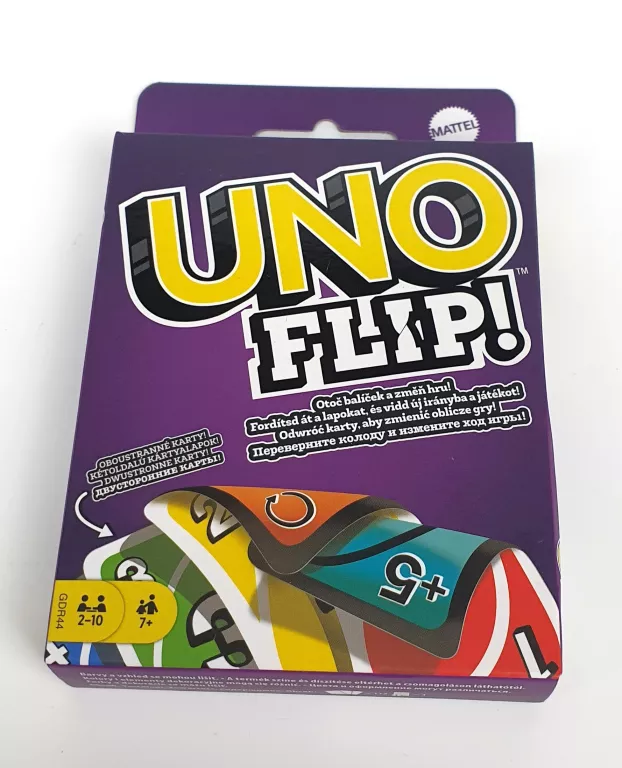 GRA UNO FLIP KARTY GRA KARCIANA ! JAK NOWA !