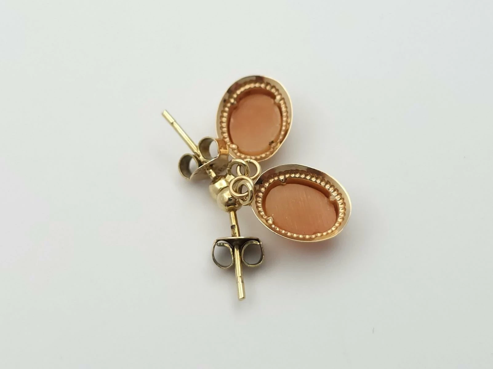 eleganckie-zlote-kolczyki-kamea-585-14k-140g-sztyft-proba-zlota-585