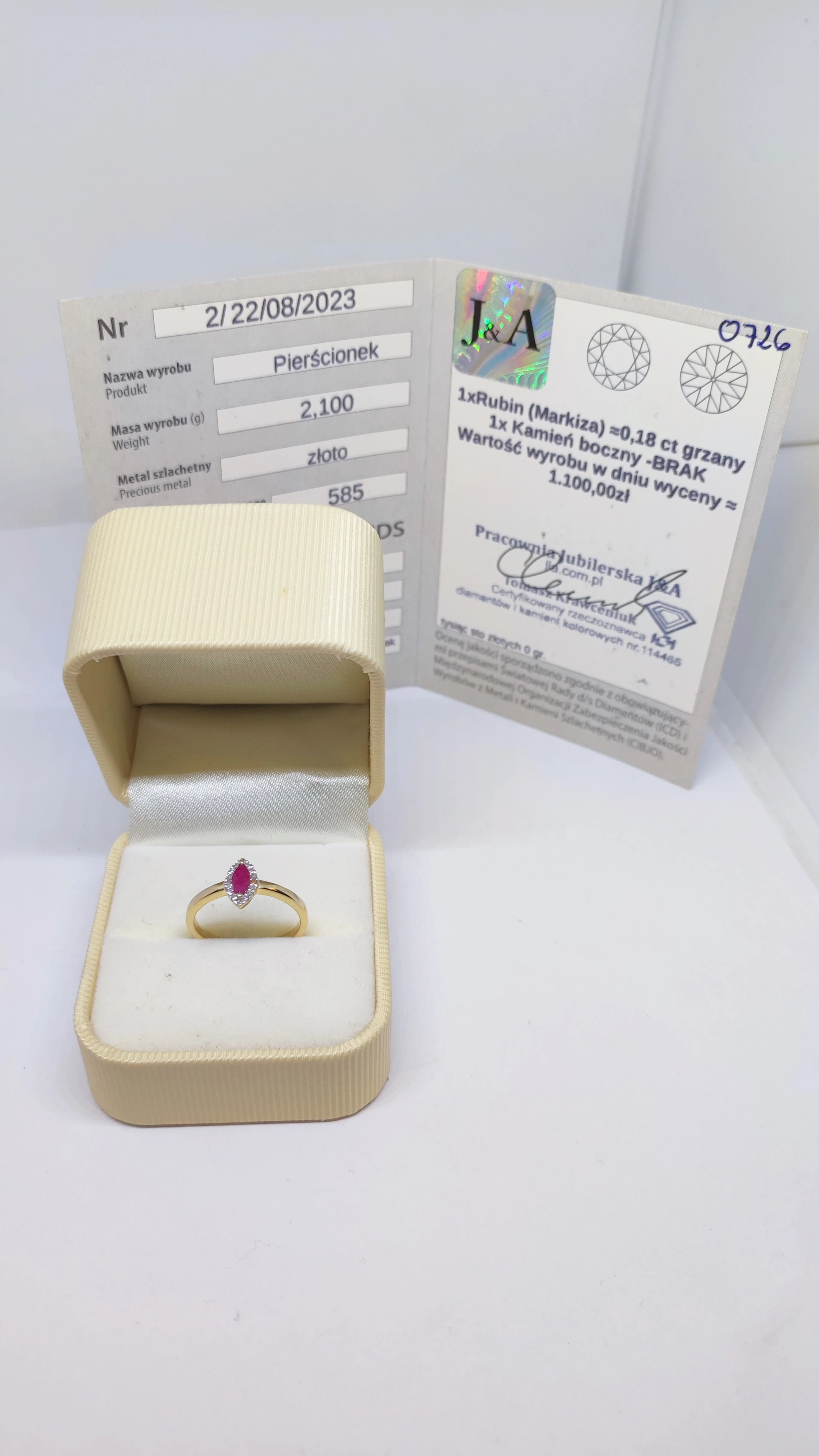zloty-pierscionek-14k-z-rubinem-i-brylantami-seminaryjska-2-kielce