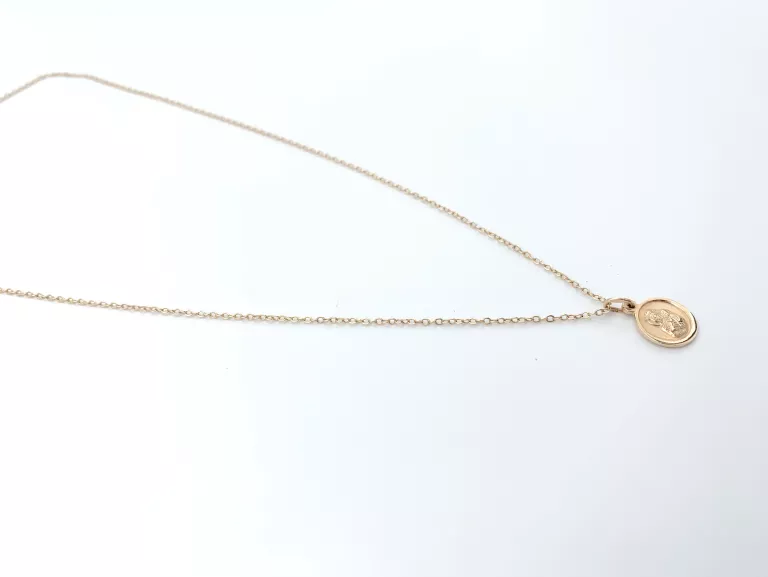 wyrob-jubilerski-uzywany-lancuszek-z-medalikiem-marka-bez-marki