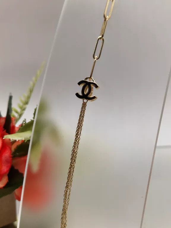ZŁOTA BRANSOLETKA CHANEL 585 14K / 3,60G 19CM