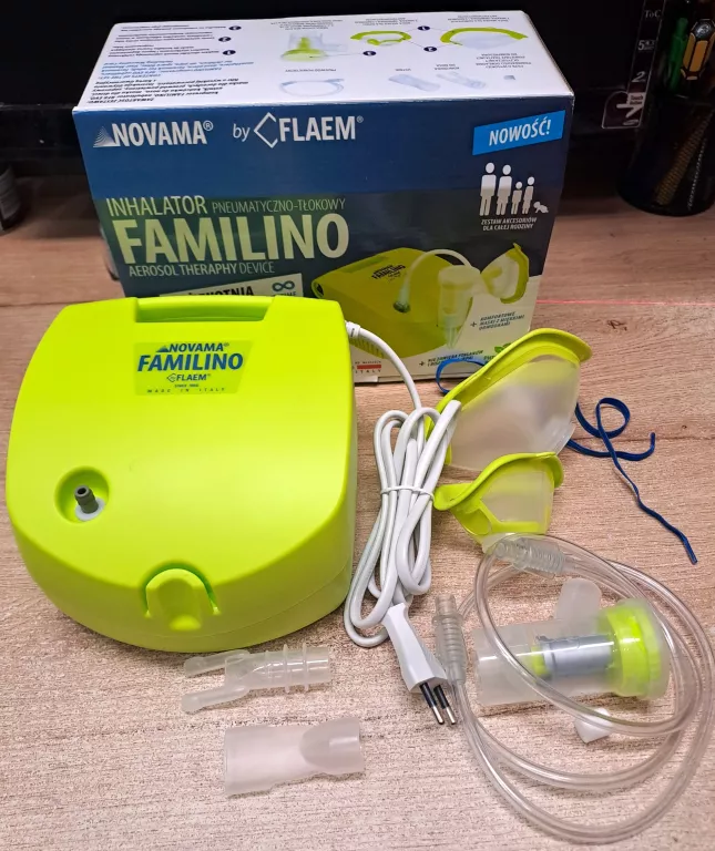 FLAEM INHALATOR PNEUMATYCZNO-TŁOKOWY NOVAMA FAMILINO