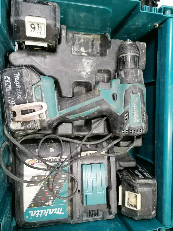 ZESTAW WKRĘTARKA MAKITA DDF459 AKUMULATRORY WAL
