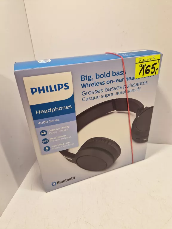 SŁUCHAWKI BEZPRZEWODOWE PHILPS 4000SERIESS