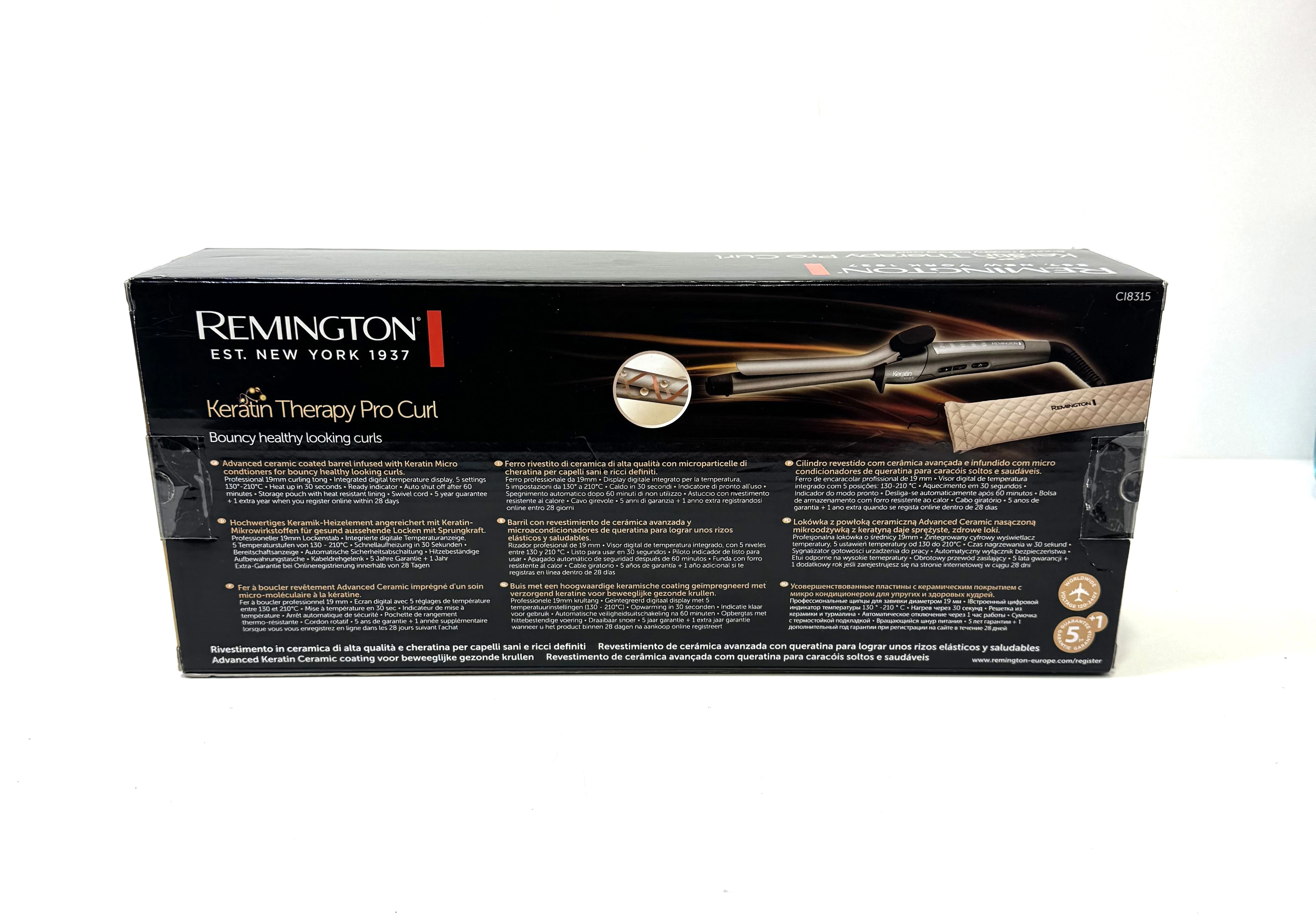 Remington keratin therapy pro curl c18315 top
