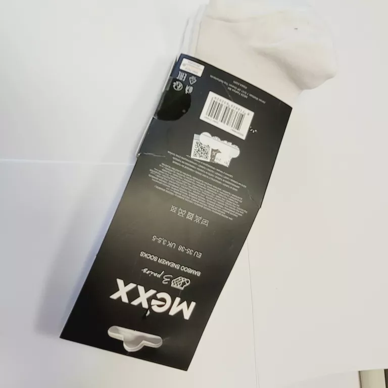 SKARPETKI DAMSKIE MEXX 35 38 BIAŁE 3 PARY