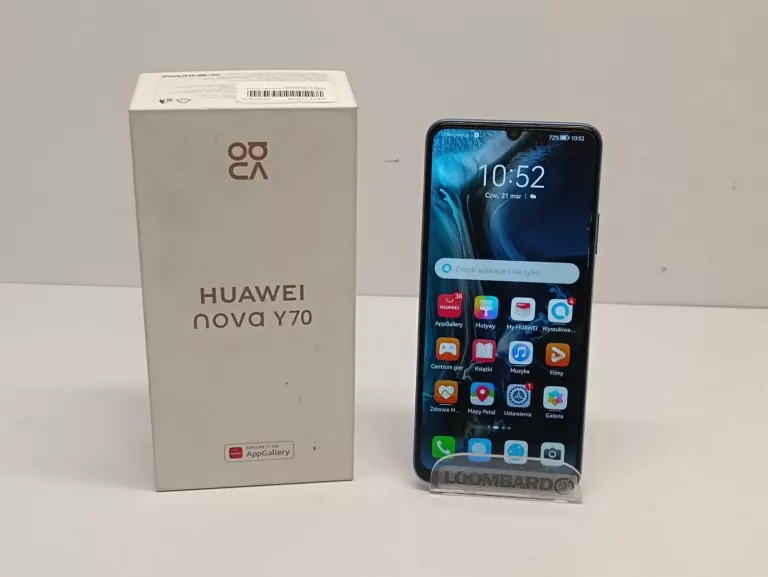 TELEFON HUAWEI NOVA Y70 + KOMPLET