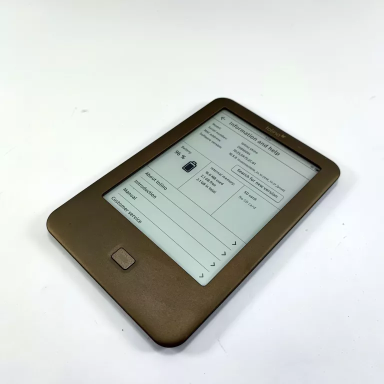 CZYTNIK TOLINO SHINE 4 GB 6 " CZARNY