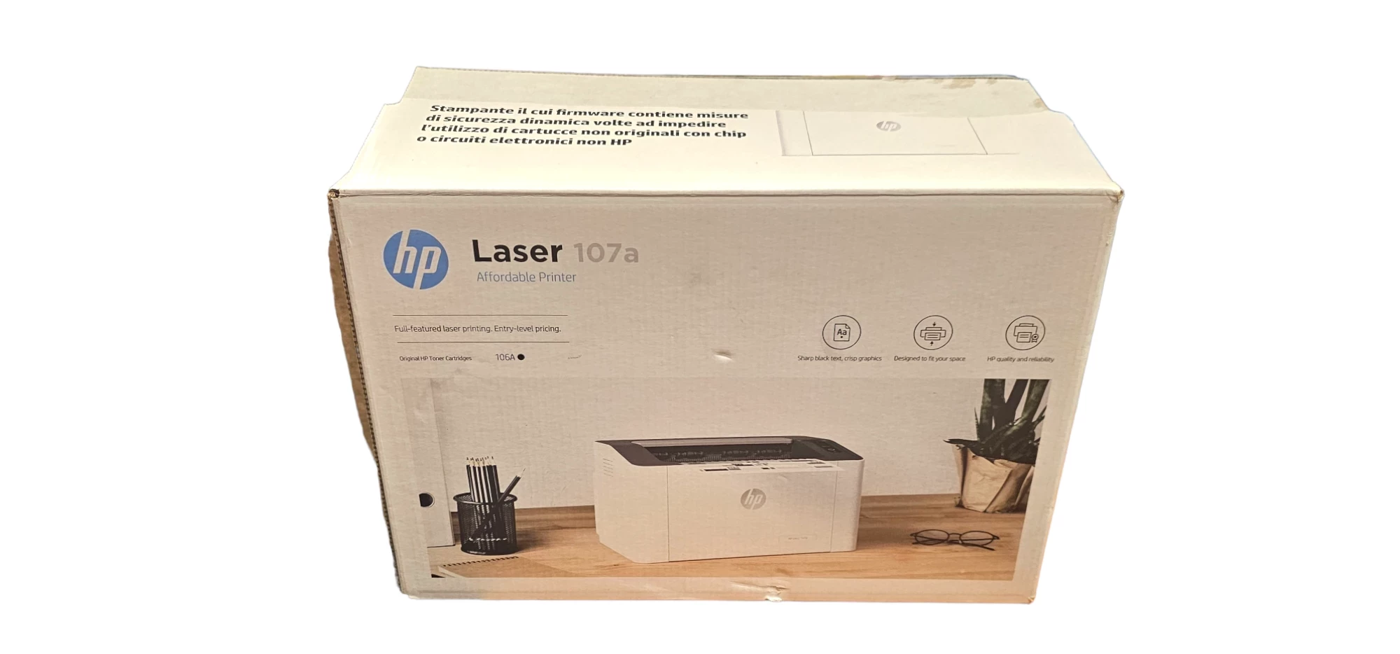 drukarka-hp-laser-107a-pudlko-kabel-zasilajacy-technologia-druku-laserowa-mono