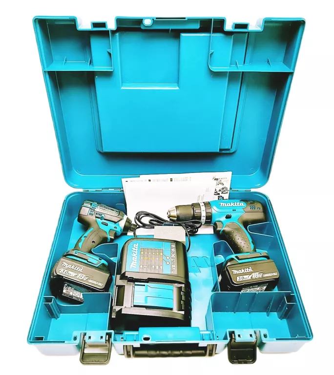 MAKITA DLX2142S ZESTAW WKRĘTARKA PAX ŁAD 2X AKU DOK. ZAKUPU XERO