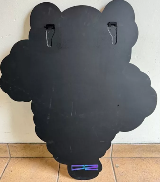 OBRAZ KAWS ŹÓŁTY