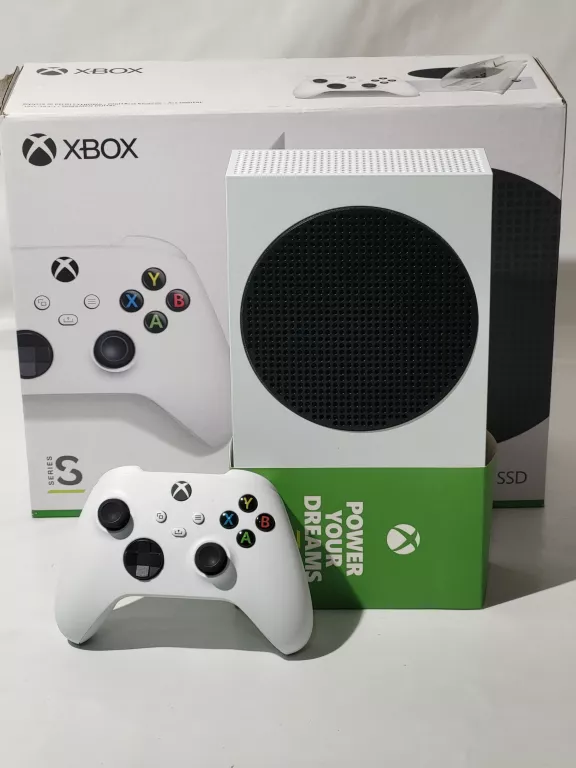 KONSOLA XBOX SERIES S 512SSD 2 LATA GWARANCJI! IDEAŁ!