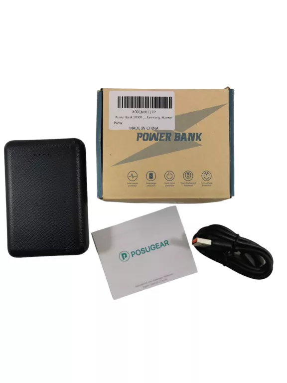 POWERBANK 10000 MAH C10 MINI KIESZONKOWY POWER BANK POSUGEAR C10