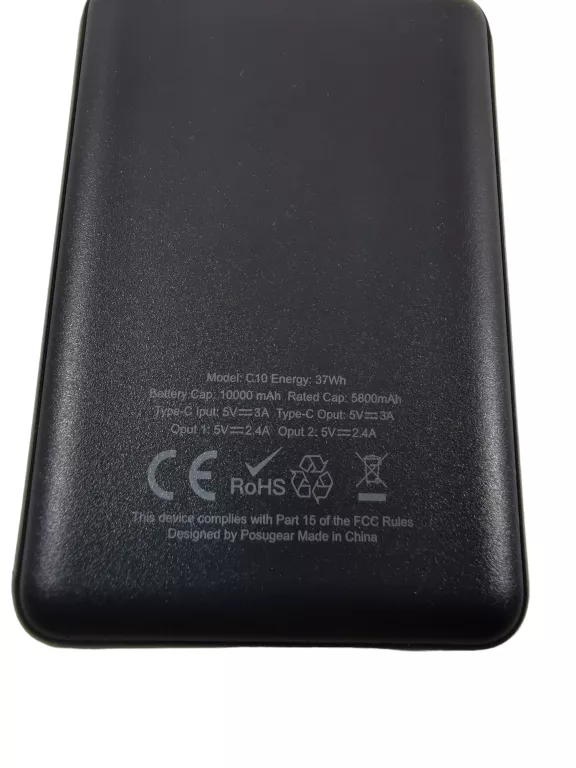 POWERBANK 10000 MAH C10 MINI KIESZONKOWY POWER BANK POSUGEAR C10