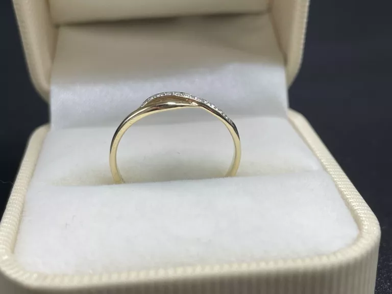 pierscionek-zloto-14k-11-brylantow-marka-bez-marki