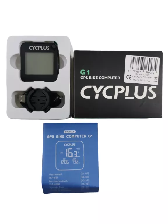 LICZNIK ROWEROWY BEZPRZEWODOWY CYCPLUS G1 Z GPS