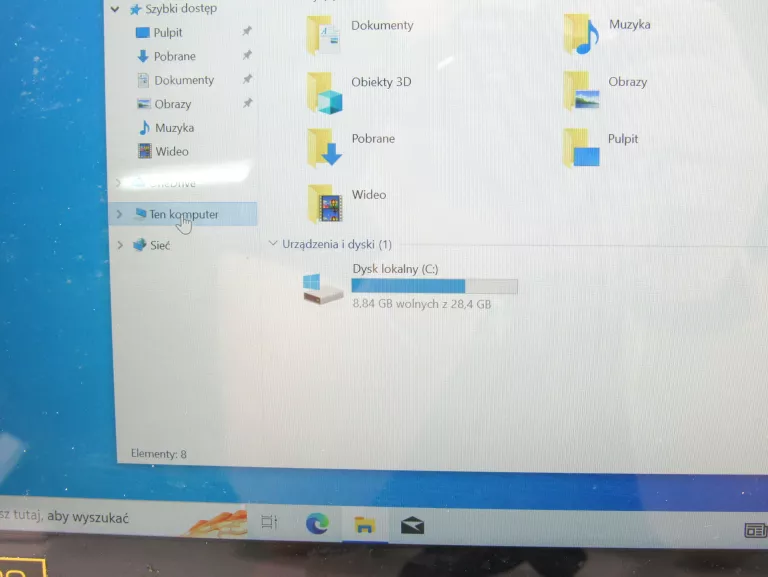 LAPTOP ACER SPIN 1 32GB 4GB W10 DOTYK INTEL CELERON N3350