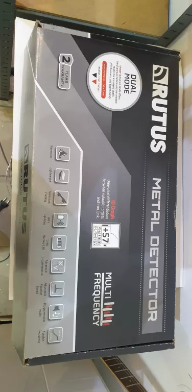 WYKRYWACZ METALI RUTUS VERSA DD28 + SŁUCHAWKI