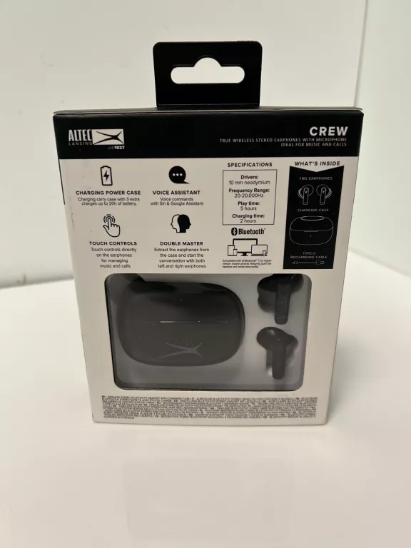 SŁUCHAWKI BLUETOOTH ALTEC LANSING CREW KOMPLET