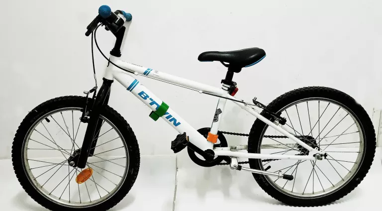 ROWER DECATHLON B'TWIN 20" RACINGBOY 300 BIAŁY