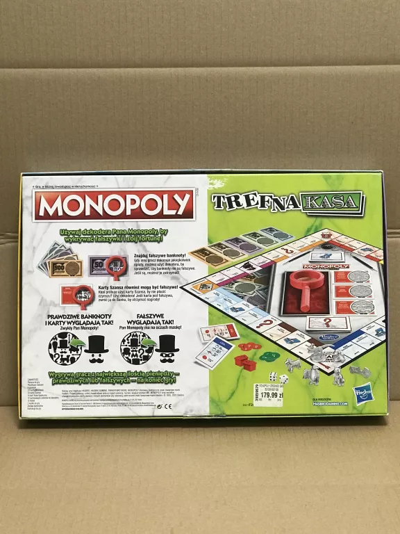 GRA PLANSZOWA MONOPOLY TREFNA KASA