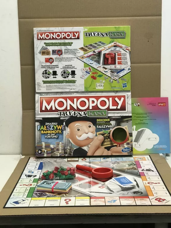 GRA PLANSZOWA MONOPOLY TREFNA KASA