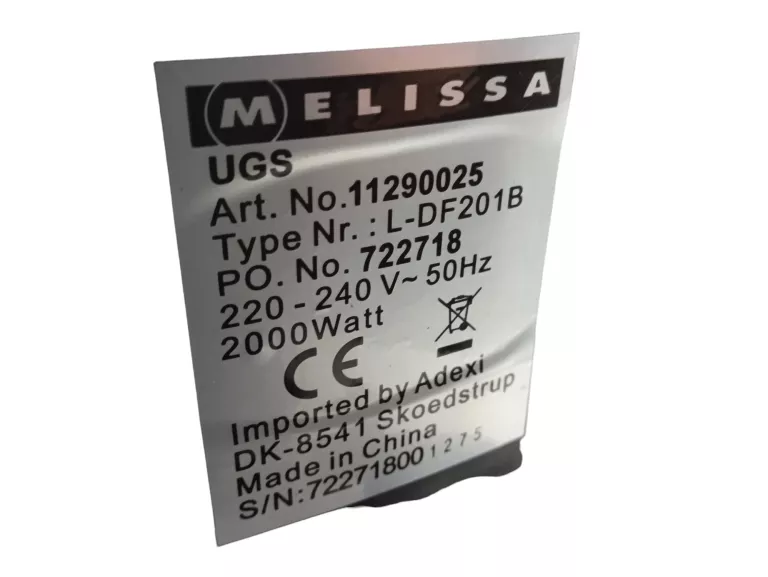 FRYTKOWNICA MELISSA L-DF201B