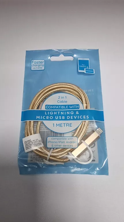 kabel-usb-2-w-1-micro-lighting-1m-stan-uzywany