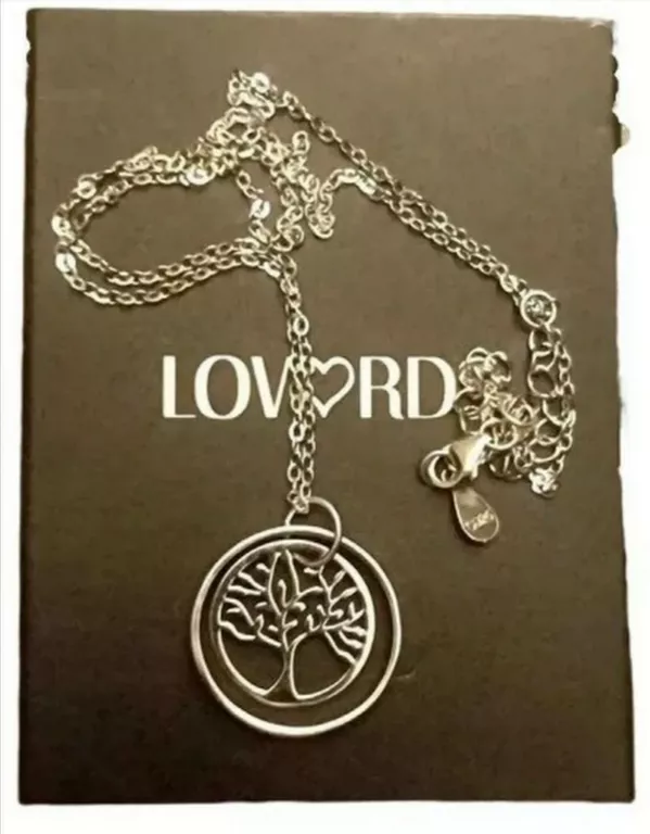 NASZYJNIK DRZEWKO SZCZĘŚCIA GRAWER DLA  BABCI