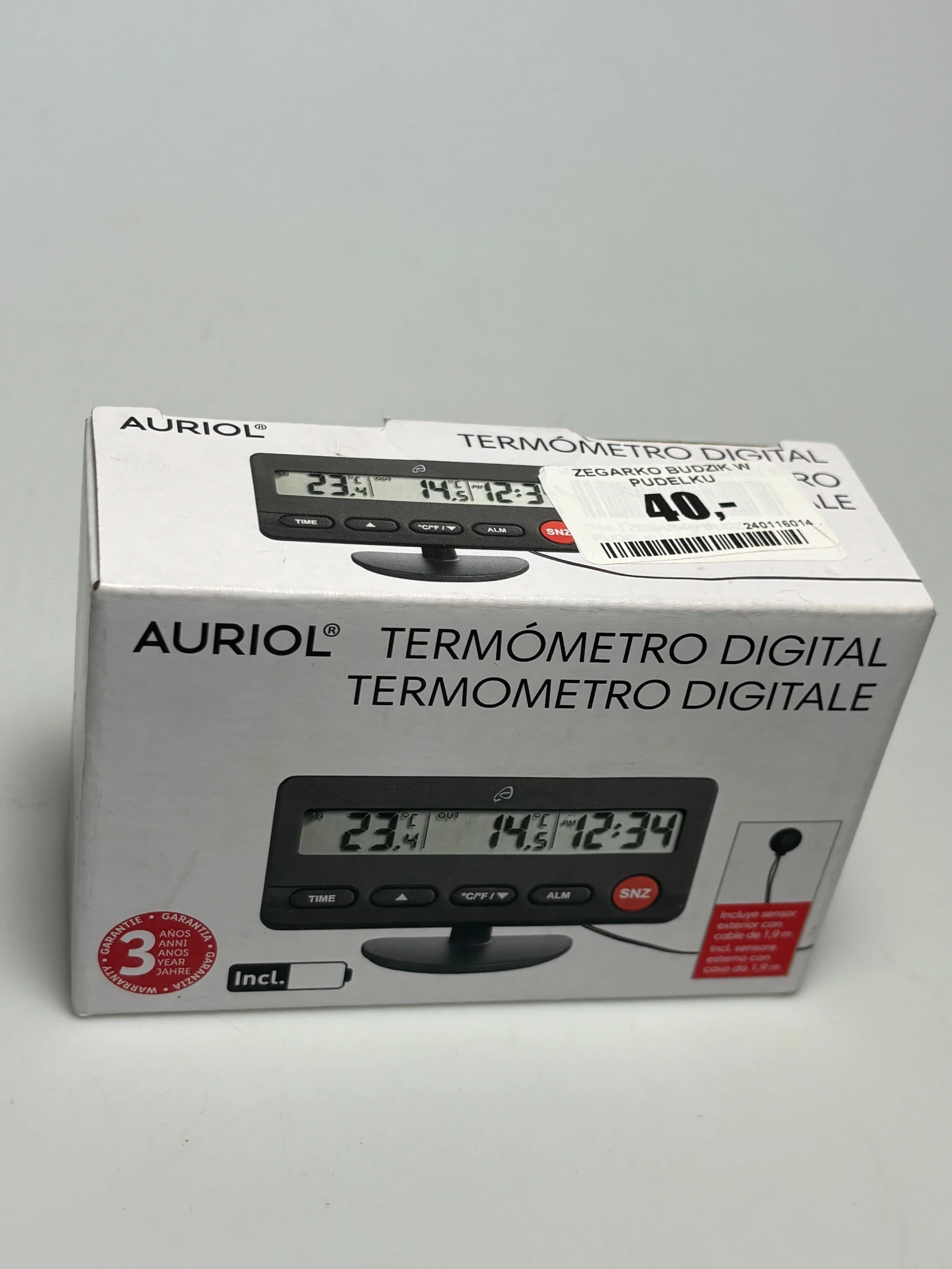 AURIOL TERMOMETRO DIGITAL Termometry Loombard.pl