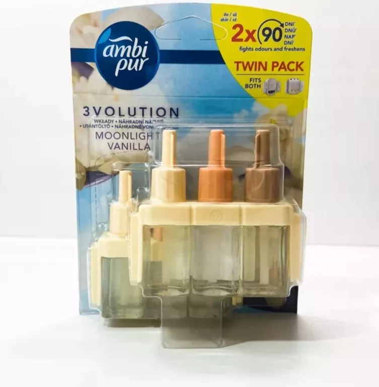 ODŚWIEŻACZ POWIETRZA WKŁAD ELEKTRYCZNY AMBI PUR 40 ML MOONLIGHT VANILLA