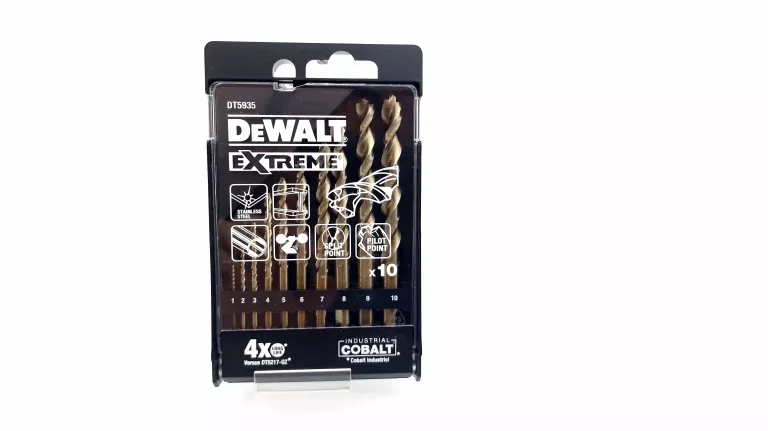 WIERTŁA KOBALTOWE DEWALT EXTREME COBALT 10 SZTUK