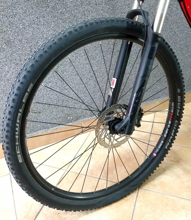 KROSS LEVEL 9.0 CZERWONO BIAŁY POŁYSK 2018