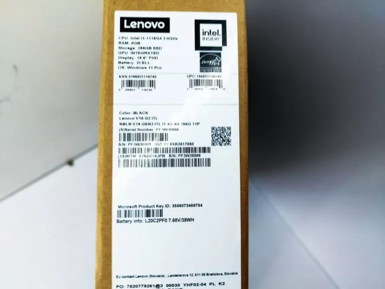 LAPTOP LENOVO V15 G2 ITL