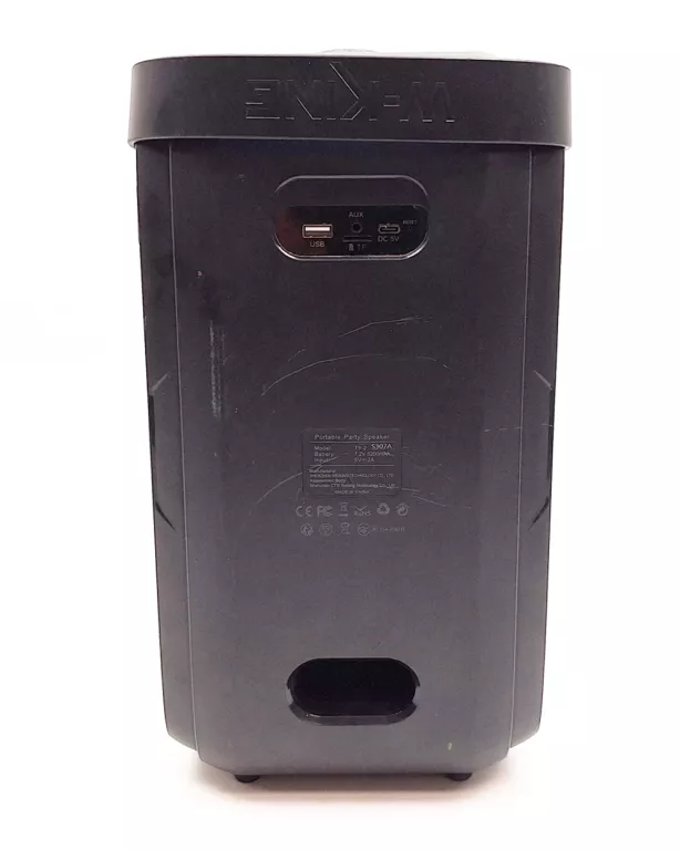 GŁOŚNIK PRZENOŚNY W-KING T9-2 BLACK CZARNY 80 W XD373